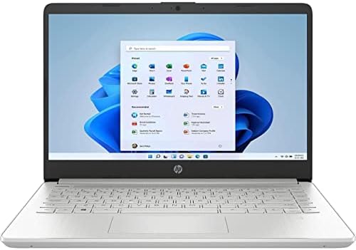 Лаптоп HP 14 Ryzen 3 4GB/128GB-Сребрист (съвместим с Google Classroom)