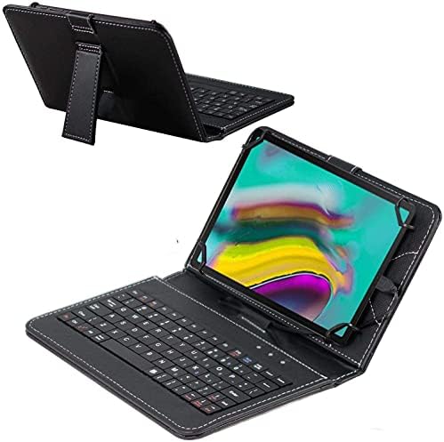 Калъф за клавиатура Navitech Black е Съвместим с таблетен SUMTAB 10 сензорен екран