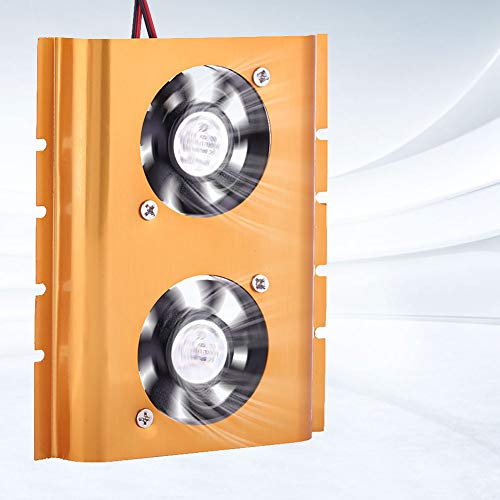 Охладител за охлаждане на твърдия диск ASHATA с две вентилатори, 3,5 Охладител за охлаждане на вентилатора на твърдия диск