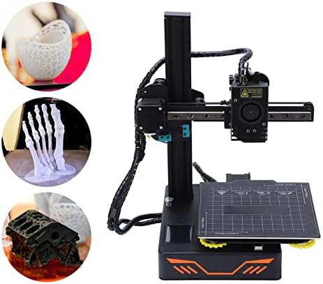 Обзавеждане за 3D печат, Тих Малък 3D Принтер Многоезичен Изключване на Захранването Пауза Запазване на Двоен Вентилатор за DIY (Штепсельная щепсел САЩ)