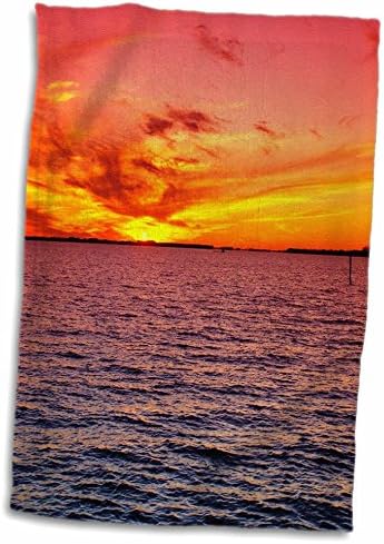 Кърпи 3dRose Florene Sunset - Олицетворение на красота - twl-7716-1)