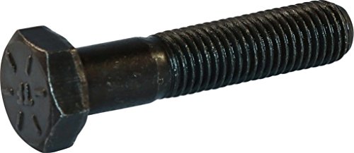 Крепежни елементи Newport 1/2 инча x 8 инча Винт с шестоъгълни глави от обикновена стомана марка 8 (Количество: 80 бр.),