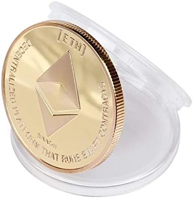 ArtkticaSupply 1 бр. Златна Модел Ethereum Възпоменателни Монети ETH Метални Орнаменти За Монети