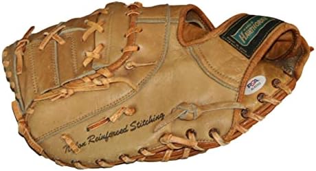 Стан Музиал подписа първо бейзболна ръкавица на 1960-те години PSA/DNA Кардиналите - ръкавици MLB с автограф
