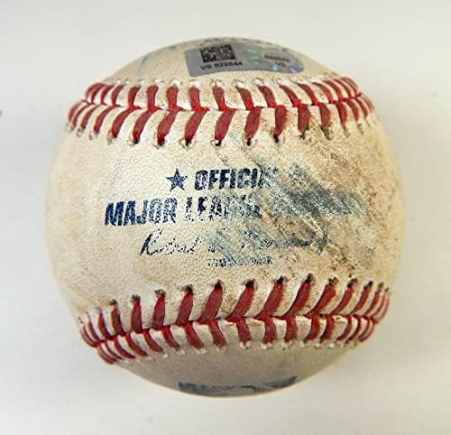 2021 Сан Франциско Джайентс на Колорадо в Скалистите Планини В играта са Използвали бейзболни топки Кевин Гаусман Б - Гейм Използва Бейзболни топки