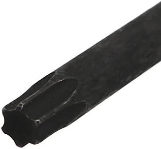 Aexit Ръчни Инструменти с Дължина 78 mm Torx T30 Малко 1/2-инчов Квадратен Адаптер за контакта Черен Модел: 59as650qo319