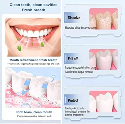 Пробиотическая паста за зъби Yiliku Sp-4, Пробиотическая Избелваща Освежаваща паста за зъби За почистване на устната