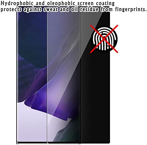 Защитно фолио за екран за поверителност Vaxson, съвместима с Luckylaker Lucky FISH FINDER PRO Plus FF718LI-W FF718LID-T Стикер за защита от шпионски филм FF718LI [Не закалено стъкло]