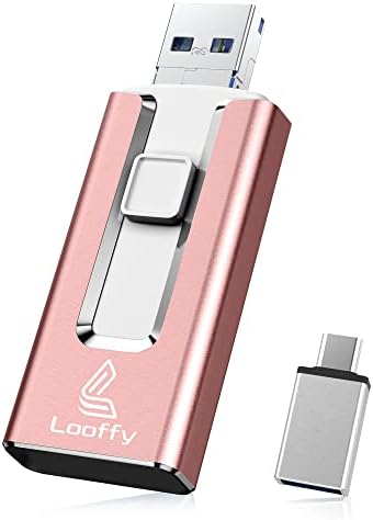 Флаш памет USB 3.0, V-Star Photo Stick 128 GB за снимки, Флаш Photostick, Съвместим с телефона / iPad / iOS / Android
