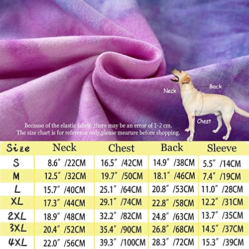 Hoody PriPre Dog Cotton Вратовръзка боядисват с качулка, Син Пуловер, Блузи, Мека и Еластична Дрехи за домашни любимци с качулка за по-Големи Кучета (Сини 2XL)