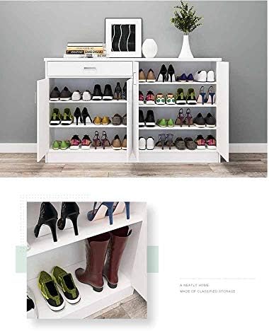 WSZJJ Вратата на шкафа за съхранение на обувки Лесен Монтаж Икономична Компактна Домашна стойка за обувки Проста