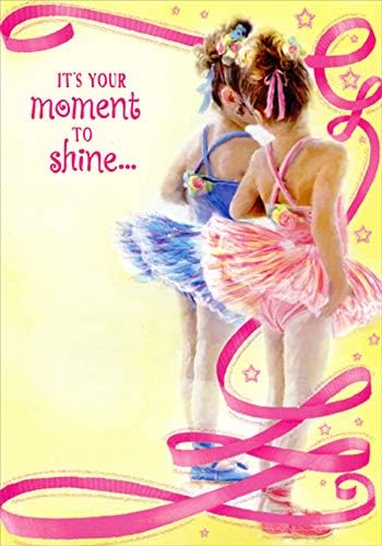 Поздравителна картичка от дизайнер Moment to Shine с танц концерт