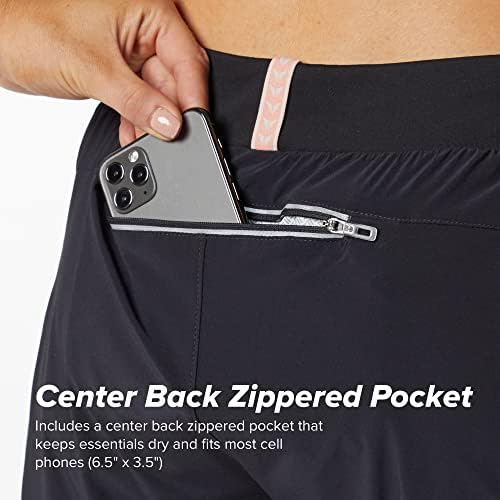 Спортни къси панталони KORSA Прегръдка 7 2.0 за жени с джобове | Леки, Отводящие влагата и с къса подплата | за джогинг,