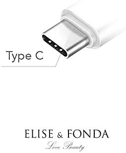 ELISE & FONDA TP28 Нов USB порт за зареждане на Type-C, Защита От прах, Сладка Кръгла Буква B, Окачване-Шарм за