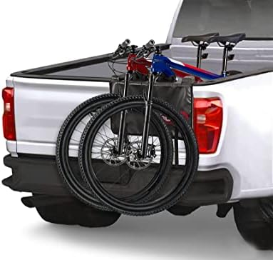 Заредете велосипедни облицовка на задната врата - Защитно тампон за багажника премиум-клас за пикап - Поставка за