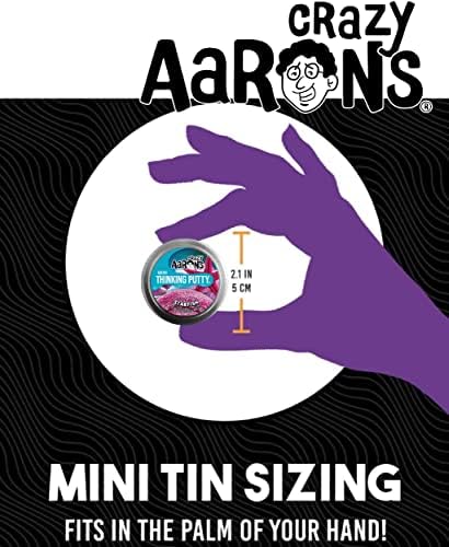 Мини-Калъпи Crazy Aaron's Замазка Мистичен Кристал, ukulele, Морска звезда и Подаръчен комплект от Розово