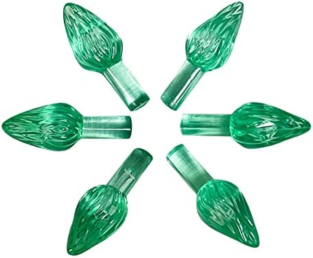 Керамични гирлянди за коледната елха National Artcraft® в стил Medium Twist - Зелени (от 144 бр.)