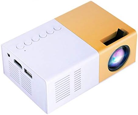Преносим led проектор ASHATA, Проектор за домашно кино с поддръжка на показване на 1080P HD, Мини-стилен
