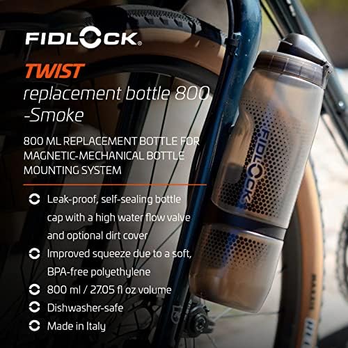 Замяна на бутилка FIDLOCK Twist 800 - За всички възрасти бутилки - работа на смени бутилка за Магнитно-механична