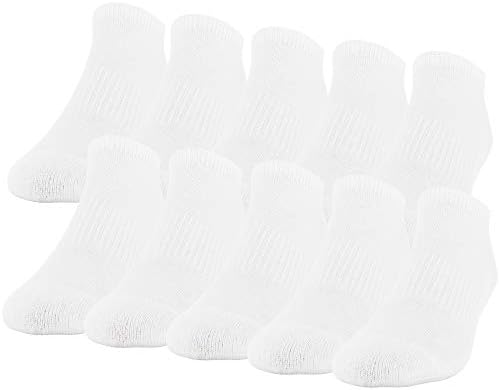 Мъжки Активни Памучни чорапи Gildan No Show, 10 чифта
