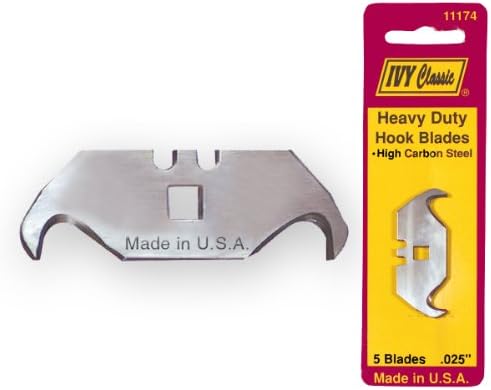 IVY Classic 11186 тежки покривни крюковые нож, 100 броя в опаковка