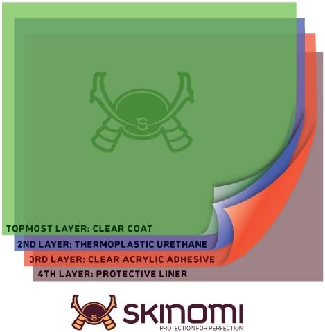 Защитно фолио Skinomi, съвместима с T-Mobile myTouch Q (Huawei) Бистра Антипузырьковая HD филм TechSkin TPU