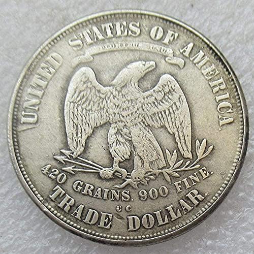Скитникът Монети Долар Морган САЩ Чуждестранна Копие на Възпоменателна Монета 47