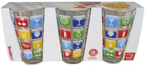 Ebiz Комплект от 2 чаши за смартфон с тематични Напитка