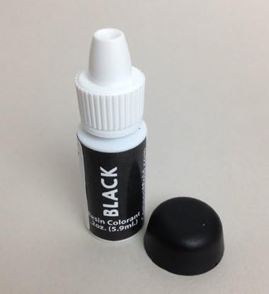 Черно епоксидни пигмент (Боя, боя, нюанс) 6 cc (0,2 грама)