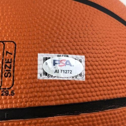 Морис Мойес е подписал Баскетболен договор PSA/DNA 76ers С Автограф Sixers - Баскетболни топки с автографи