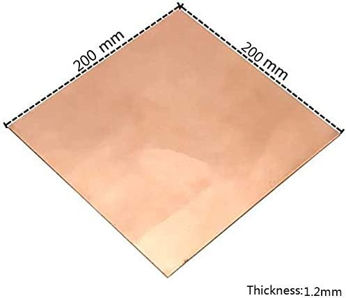 Z Създаване на Дизайн Латунная плоча Меден лист, 1 мм 200 мм x 200 мм, Метални отрезы най-високо качество, 200 мм