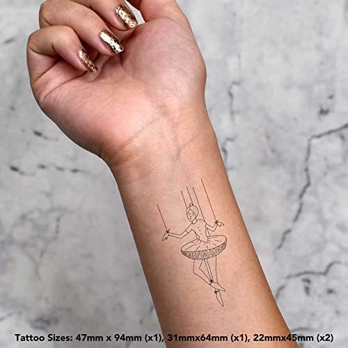 Временна татуировка Azeeda Голяма Марионетка (TO00055474)