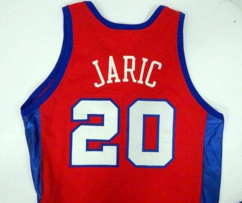 2003-04 Лос Анджелис Клипърс Марко Jaric 20, Използвана в играта Червена риза DP05852 - Използваните в играта тениски MLB