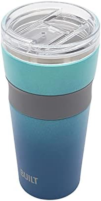 ВГРАДЕНА Чаша за кафе и вода Shasta с двойни стени и вакуум изолация на 24 Грама от Неръждаема стомана с лесно