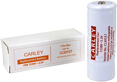 3 Сменяеми батерии Carley Lamps 72300 за Welch Allyn 72300 3,5 В