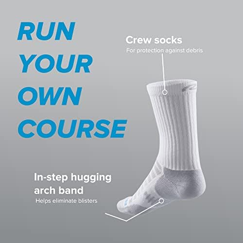 Мъжки и дамски чорапи за бягане R-Gear Drymax Crew с лека възглавница | Дишащи, с контрол на влажност и защита