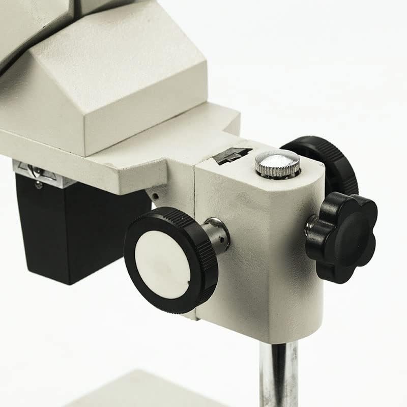 Комплект Аксесоари за Микроскоп за Възрастни 40X Бинокъла на Стереомикроскоп Оптичен Стъклен Обектив, Метален Корпус, Лабораторни Консумативи