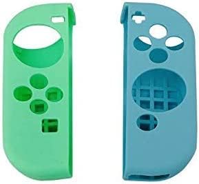 Мек Силиконов Защитен калъф 6 в 1 с бутоните за палеца, Джойстик Капачка за контролера на Nintendo Switch Joy-Con