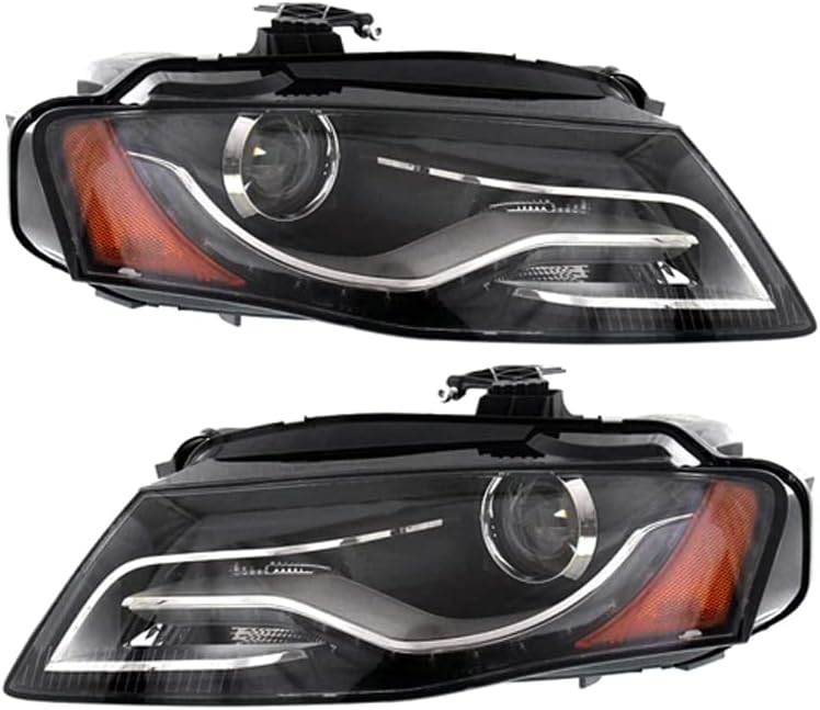 Рядка електрическа нова скрита светлината на прожекторите, съвместима с Audi S4 Базов седан 2010-2012 номер детайли 8K0-941-030-