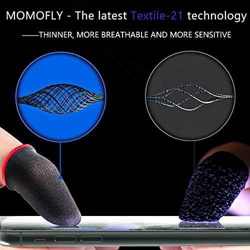 MOMOFLY 150 Секунди Быстросохнущий Ултратънък калъф от въглеродни влакна (16 бр.) за игри със сензорен екран,