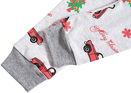Коледна Пижама За момичета, Детски Пижами, Подаръчен Комплект, Детска Памучни Пижами