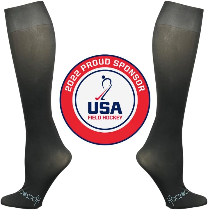 Спортни чорапи Унисекс Hocsocx с въглен на прах, Защита от влага за хокей на трева, Футбол, туризъм и обувки, Младежки