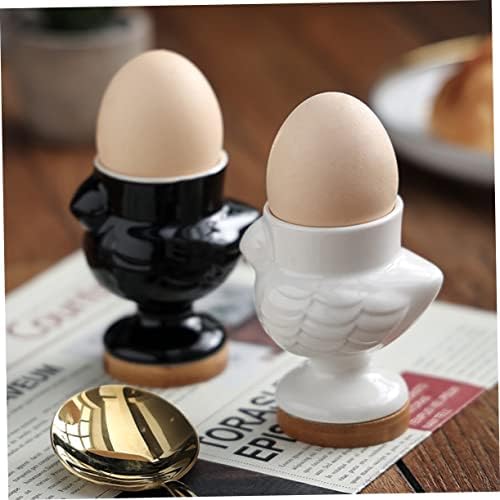 NOLITOY Тава за Великденски Яйца Контейнер С Орнаменти Керамични Яйца Хладилник Титуляр За Яйца, Чаша за Бракониери Чаша