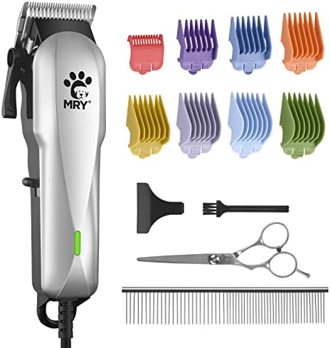 Машинки за подстригване на кучета MRY Лека ножица за кучешка козина, малошумные, с водач за гребен, е Професионален инструмент, за да се грижи за домашни животни, подх