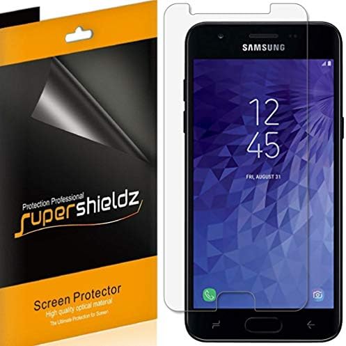 (6 опаковки) Защитно фолио Supershieldz, предназначена за Samsung (Galaxy Amp Prime 3), защитен филм с висока разделителна