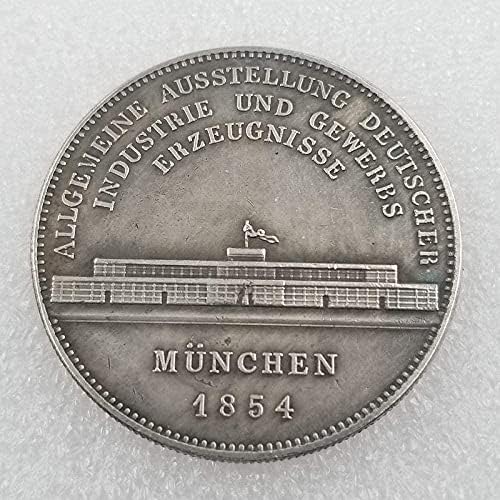 Старинни Занаяти 1854 година Немската Възпоменателна Монета Сребърен долар 1553