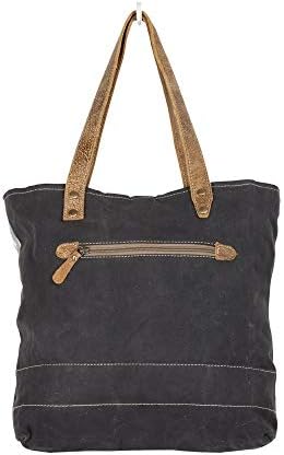 Чанта Myra Bag За почивка от Рециклирана Платно и телешка кожа S-1347