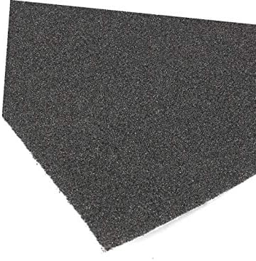 X-DREE 25 бр. 27,5x23 см Листове шкурка, за влажна сухо шлайфане, шкурка черен цвят с шкурка 80 (25 парчета 27,5x23 см, хартия