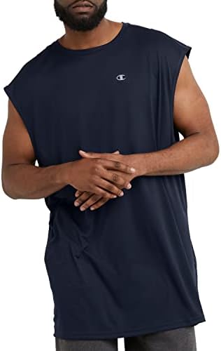 Мъжка риза Champion's Double Dry Muscle Tank, Мъжки t-shirt, Без ръкави, Muscle Tee (обл. или Big & Tall)