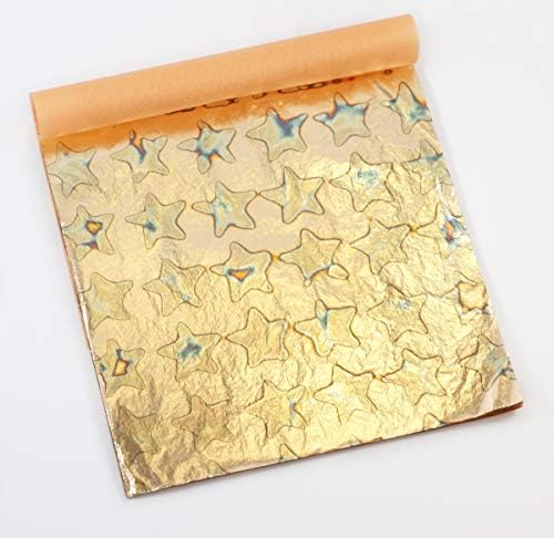 L. A. Gold Leaf: Брошури с Ронлива Пъстър лист № 7, 5 1/2 x 5 1/2 (20 Брошури, 500 листа)